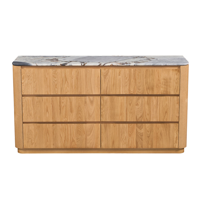 Ocean Storm Marble / Oak