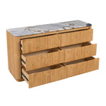 Ocean Storm Marble / Oak