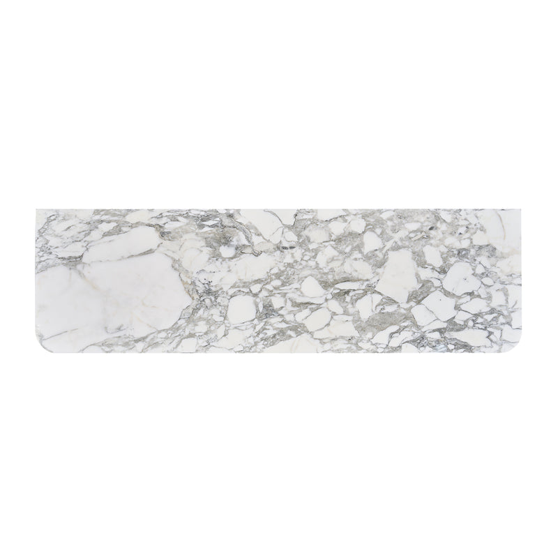 Arabescato Carrara Marble / Walnut