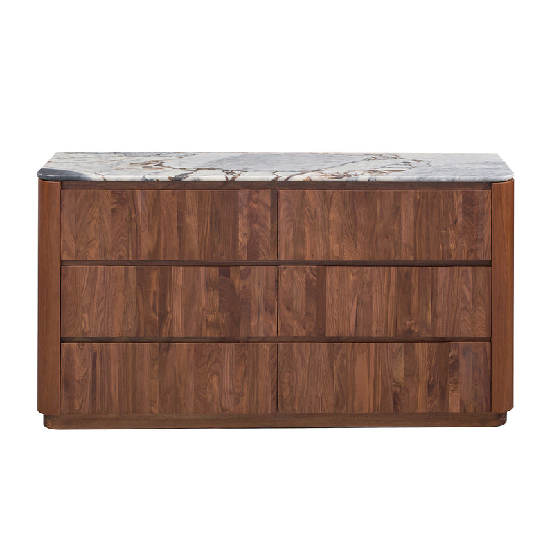 Ocean Storm Marble / Walnut