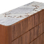 Ocean Storm Marble / Walnut