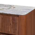 Ocean Storm Marble / Walnut