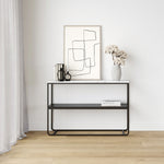 Maverick White Marble Console Table