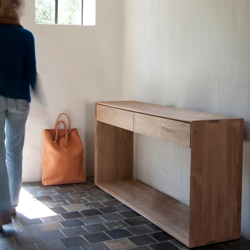 Nordic 2 Drawer Console Table