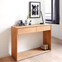 Nordic 2 Drawer Console Table - Oak / 120cm