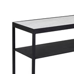 Elle Slim Marble Console