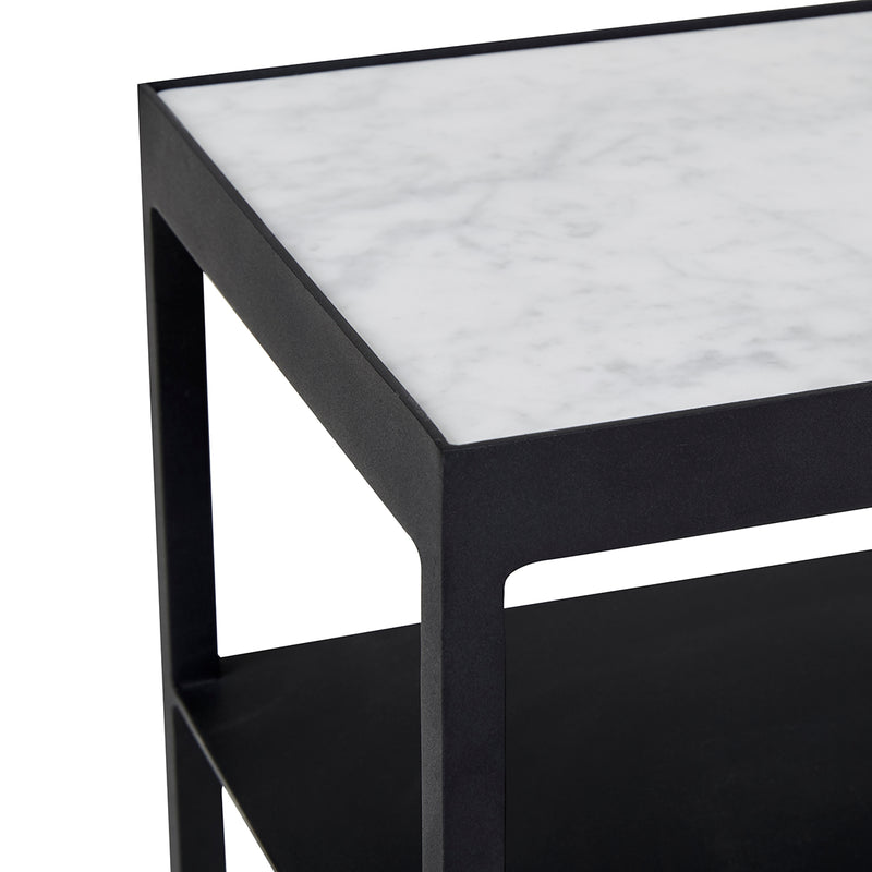 Elle Slim Marble Console