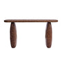 Azzurra Console - Emperador Chocolate Brown Marble Finish