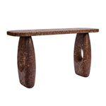 Azzurra Console (Emperador Chocolate Brown Marble Finish)