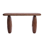 Azzurra Console (Emperador Chocolate Brown Marble Finish)