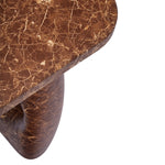 Azzurra Console (Emperador Chocolate Brown Marble Finish)