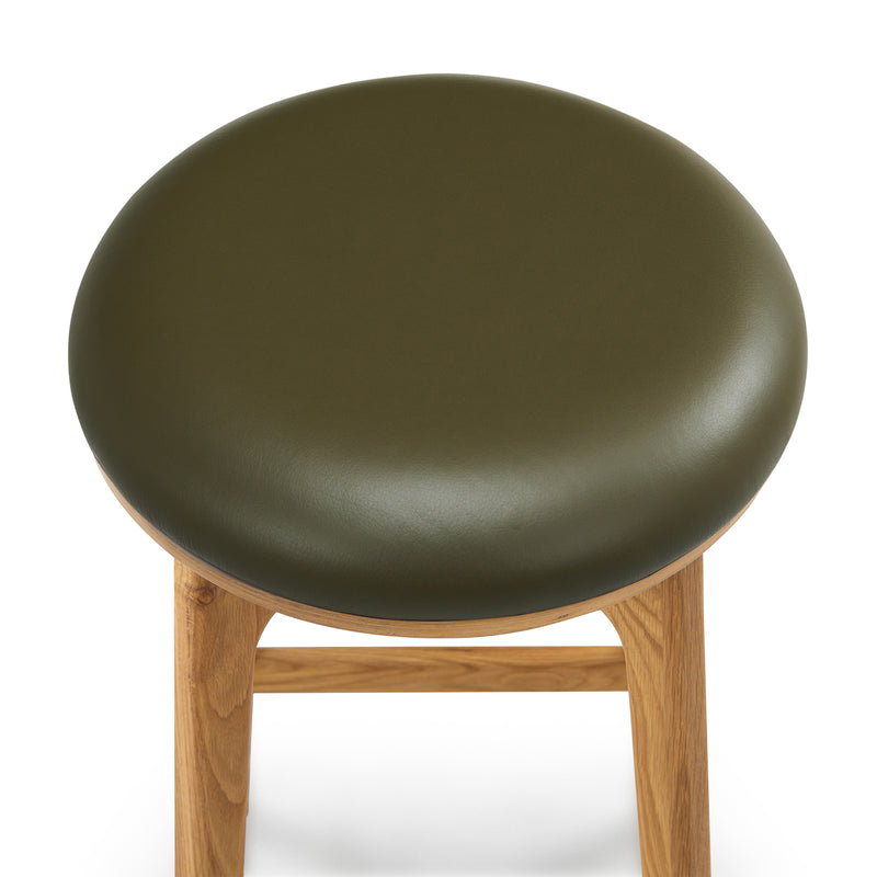 Olive Green / Oak