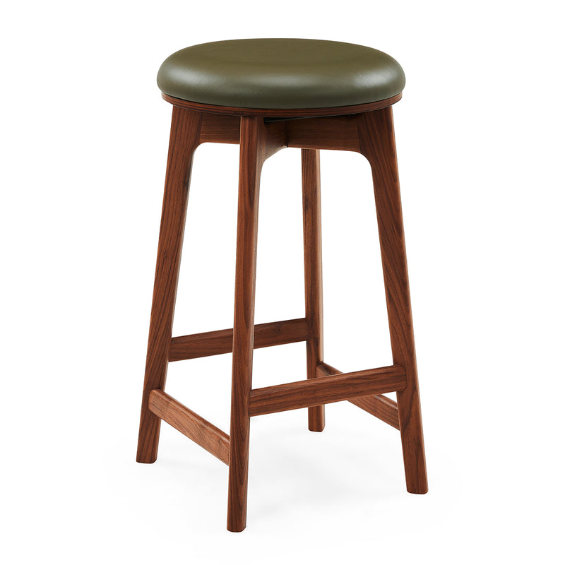 Olive Green / Walnut
