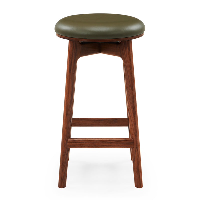 Olive Green / Walnut