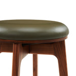 Olive Green / Walnut