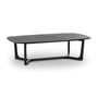 Ashwood Oval Coffee Table - Black