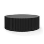 Tyla Round Coffee Table - Black