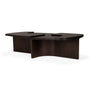 Brutalist Coffee Table - Rose Brown
