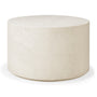 Elements Pebble Coffee Table - Off White / 60 x 60cm