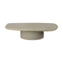 Elements Outdoor Pebble Coffee Table (Light Grey, 134 x 96cm) - Elements Outdoor Pebble Coffee Table (Light Grey, 134 x 96cm)