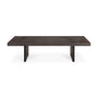 Grooves Coffee Table - Off Black / 135cm