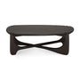 PI Pebble Coffee Table - Dark Brown