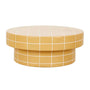 Seville Tile Round Coffee Table - Honey
