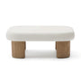 Labra Coffee Table (80cm) - White