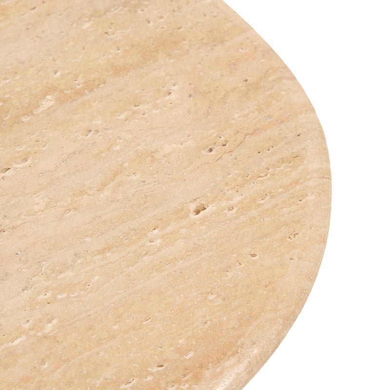 Dark Brown / Travertine
