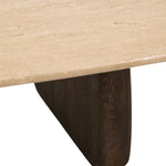 Dark Brown / Travertine