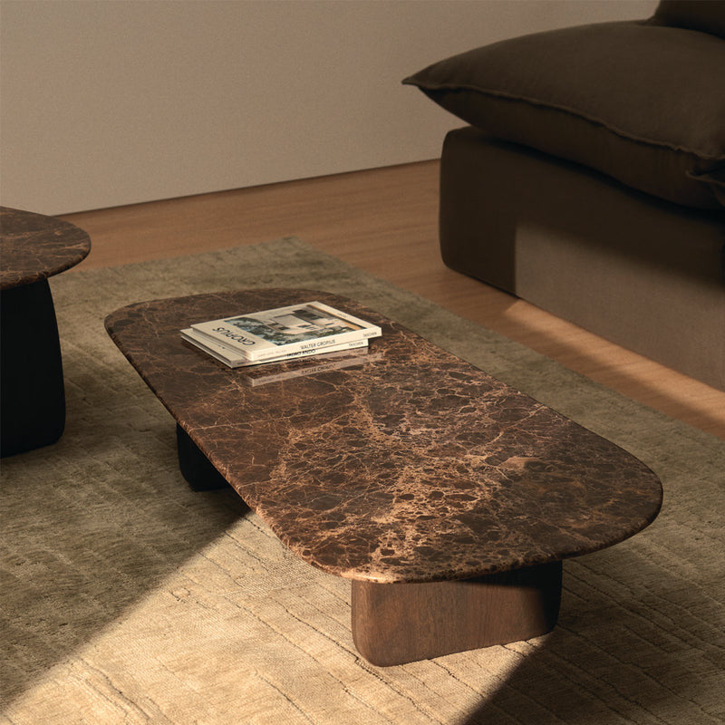 Dark Brown / Marble