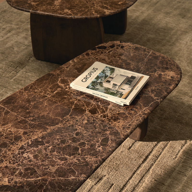 Dark Brown / Marble