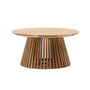 Jeanette Coffee Table - Teak / 80cm