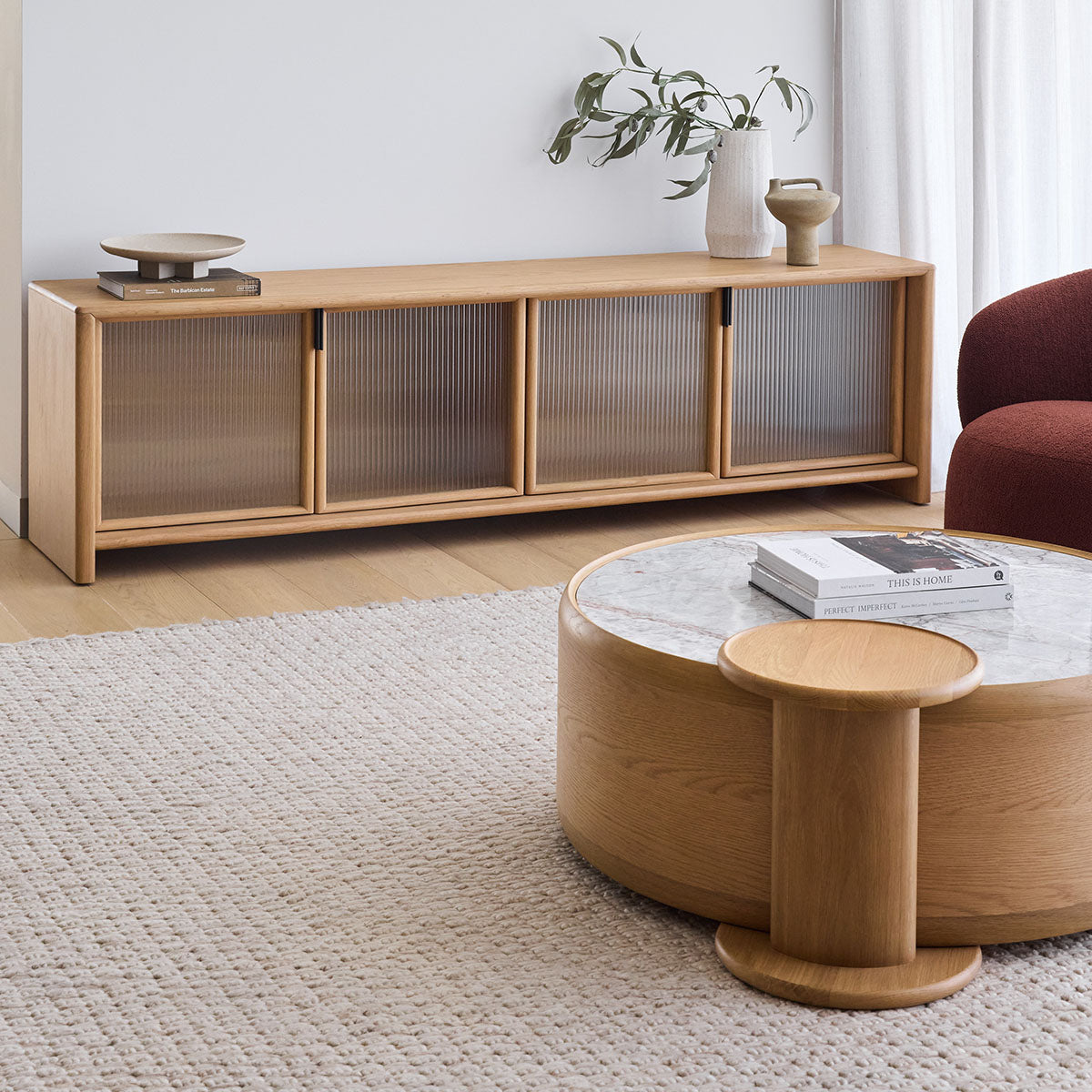 Fleatcher Table Fletcher Round Coffee Table – Life Interiors