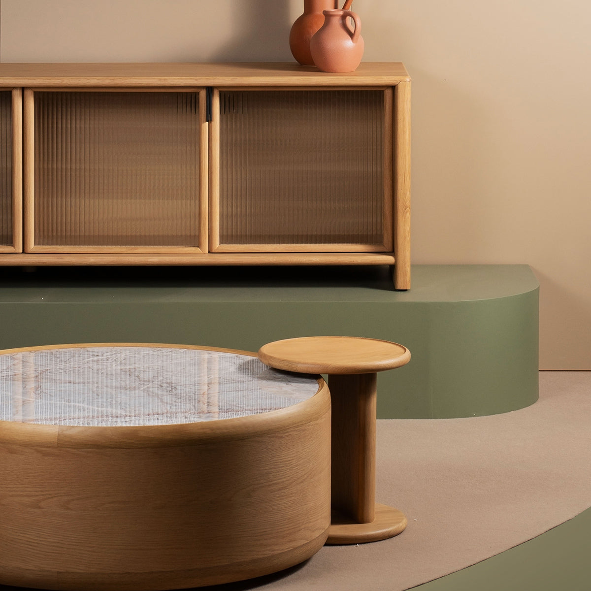 Fleatcher Table Fletcher Round Coffee Table – Life Interiors