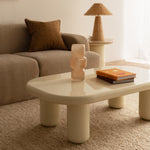 Hugo Coffee Table (Ivory)