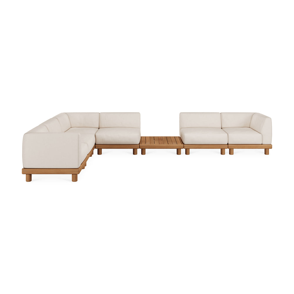 Monocle Outdoor Square Coffee Table