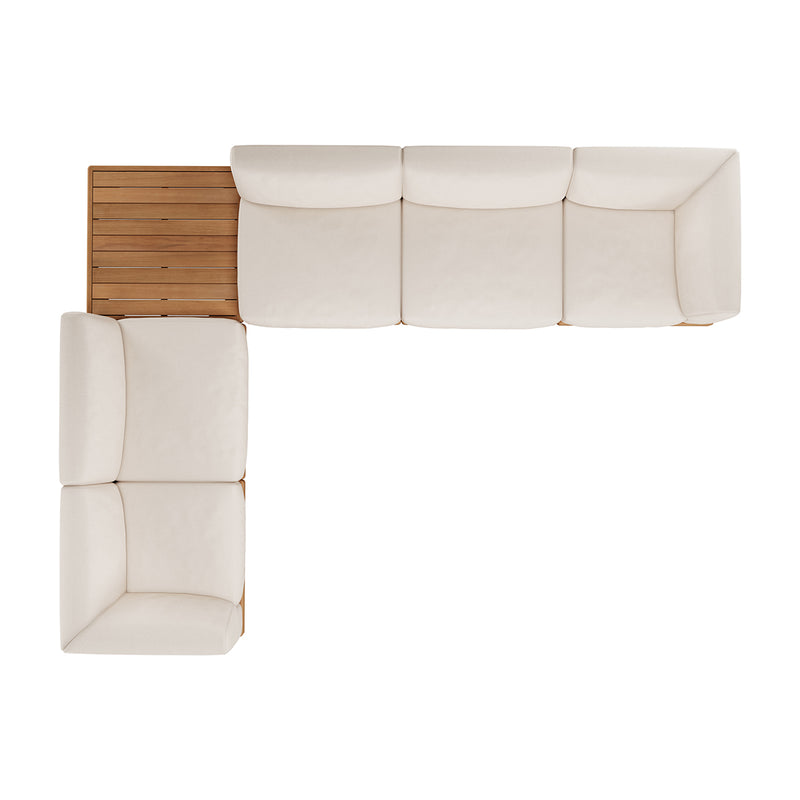 Monocle Outdoor Square Coffee Table