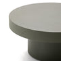 Aiguablava Round Outdoor Coffee Table - Green / 66cm