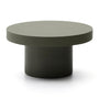Aiguablava Round Outdoor Coffee Table - Green / 90cm