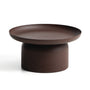 Arcola Outdoor Coffee Table - Brown / 70cm