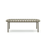 Joncols Outdoor Coffee Table - Green / 110 x 62cm