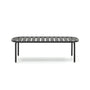 Joncols Outdoor Coffee Table - Grey / 110 x 62cm