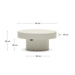 Aiguablava Round Outdoor Coffee Table