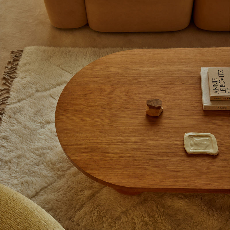 Yoko Capsule Coffee Table (Oak Natural)