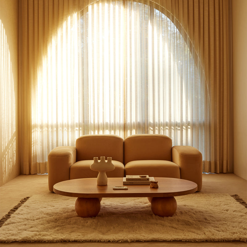 Yoko Capsule Coffee Table (Oak Natural)