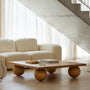 Yoko Square Coffee Table - Oak Natural
