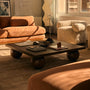 Yoko Square Coffee Table - Walnut Natural