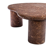 Azzurra Coffee Table (Emperador Chocolate Brown Marble Finish)