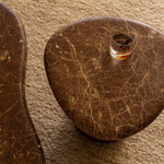 Azzurra Coffee Table (Emperador Chocolate Brown Marble Finish)